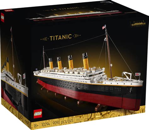 LEGO for Adults 10294 Titanic price, release date and pieces