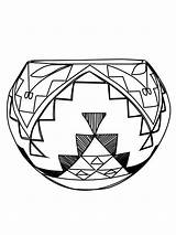 Pueblo Pottery Designs sketch template