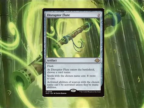 MTG Modern Horizons 3's Disruptor Flute is the best version of Pithing ...