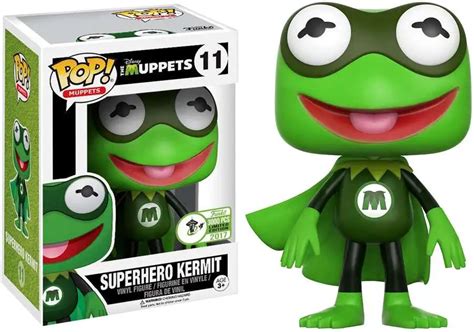 Funko The Muppets POP Muppets Superhero Kermit Exclusive Vinyl Figure 11 - ToyWiz