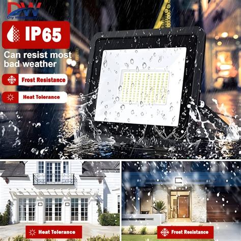 LED Flood light 30W Warm White, With Sensor