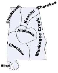 Alabama Indian Tribes and Languages