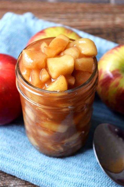 apple pie filling jar Homemade Apple Pie Filling, Apple Pies Filling, Sweet Desserts, Dessert ...