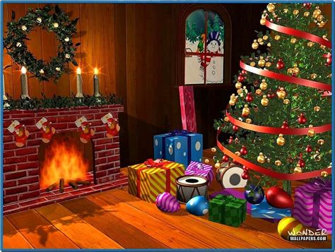 Screensaver Christmas Scene - Download-Screensavers.biz