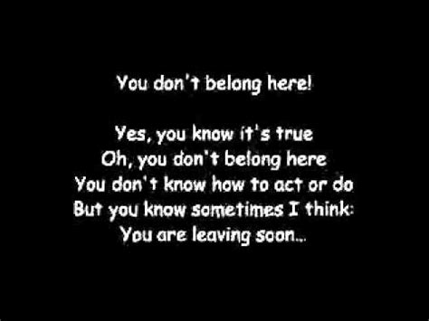 Charlie Sexton - You Don't Belong Here Lyrics | LetsSingIt