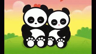 Panda Love GIF - Panda Love PandaLove - Discover & Share GIFs