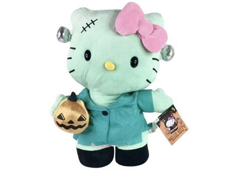 Hello Kitty Frankenstein Halloween Plush - FW21