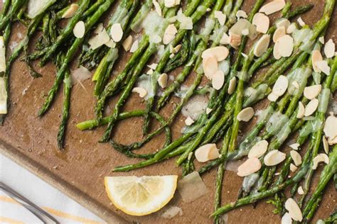 Baked Asparagus Shaved Parmesan for Easter Brunch