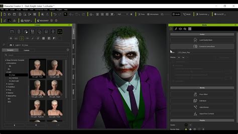 3D Character Creator Demo - YouTube