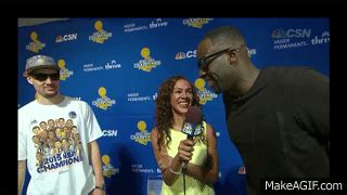 NOPE - Draymond Green Interview on Make a GIF