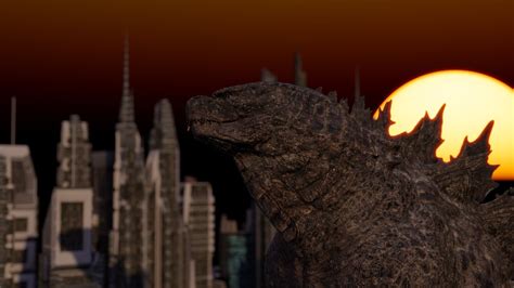 Godzilla - The Ultimate Roar 3D model animated rigged | CGTrader