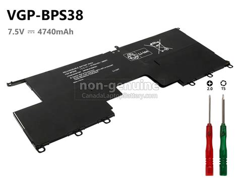 Sony VAIO SVP132A1CL long life replacement battery | Canada Laptop Battery