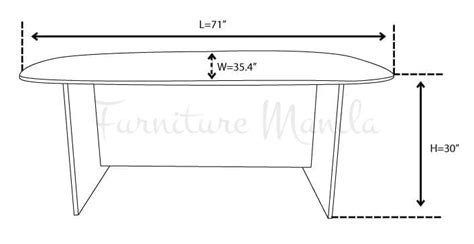 L1800C Conference Table | Furniture Manila