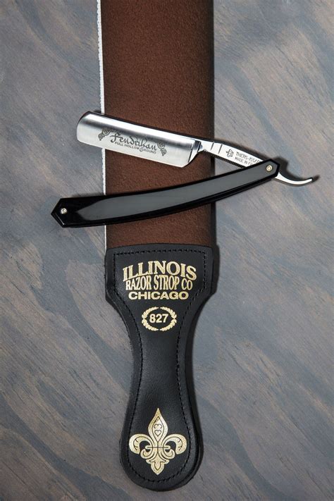 Illinois Razor Strop Co. 827 Imperial Russia Leather Strop - Fendrihan Canada