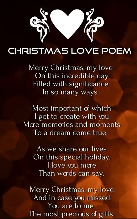 Merry christmas love Poems