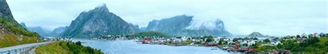 Fishing Village Reine Lofoten Photo Background And Picture For Free ...