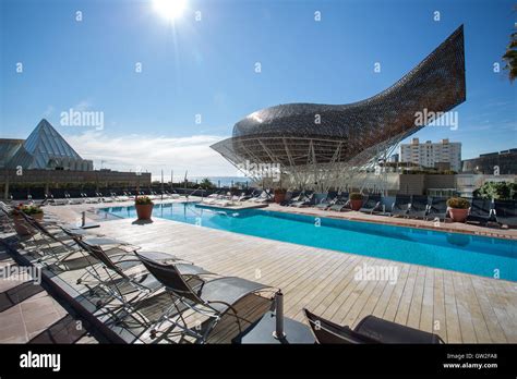 Hotel arts barcelona pool hi-res stock photography and images - Alamy