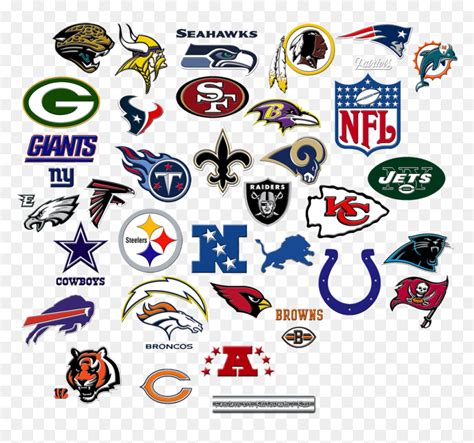 Nfl Team Logos Transparent, HD Png Download - vhv