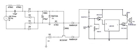 Some Projects: Calling Bell circuit design