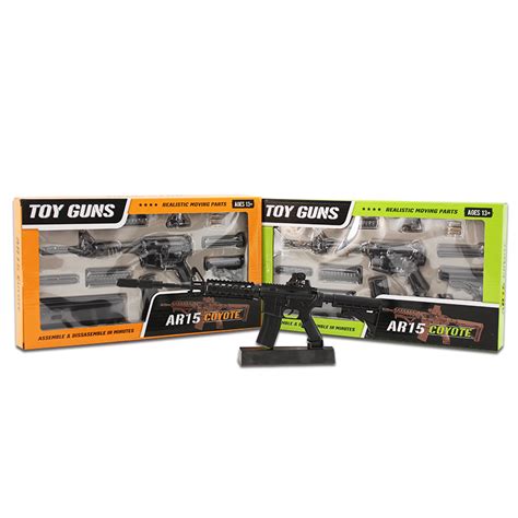 Metal Toy Gun Model Ar15 18 Ak Adults Realistic Shell Ejecting Sig ...