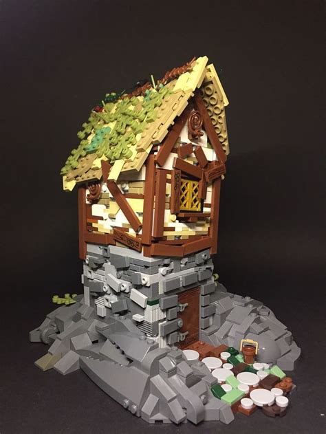 Lego Moc: Medieval Hut | Lego moc, Lego, Medieval