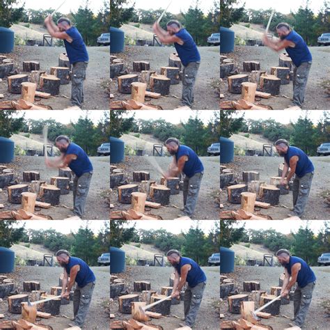 Splitting Wood by Hand, #5, Just Splitting Some Wood. — SkillCult