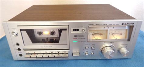 Sanyo RD-5350 Cassette Deck Recorde, Japanese, See Video ! - Vintage Cassette Decks