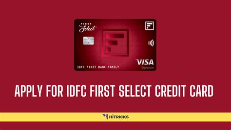 How to Apply for IDFC First Select Lifetime Free Credit Card? in 2021 | Credit card, Free credit ...