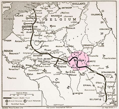 Verdun france map - thexoler