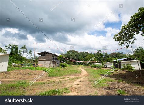 Image Traditional House Peruvian Amazon Forest Stock Photo 1961472244 ...