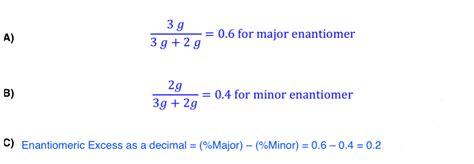 Optical Purity and Enantiomeric Excess – Master Organic Chemistry