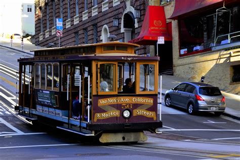 Free Images : urban, san francisco, trolley, tram, transportation ...