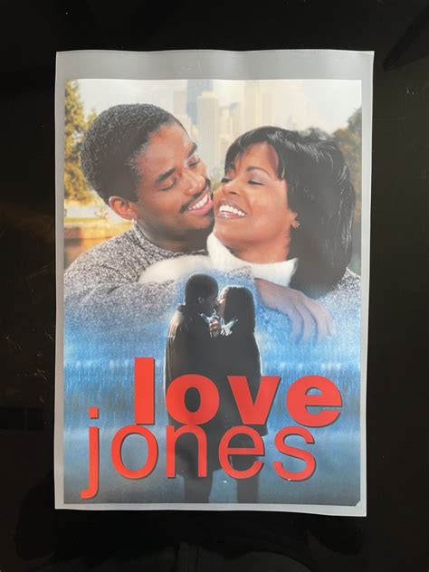 Love jones movie iron on heat transfers - Creo Piece