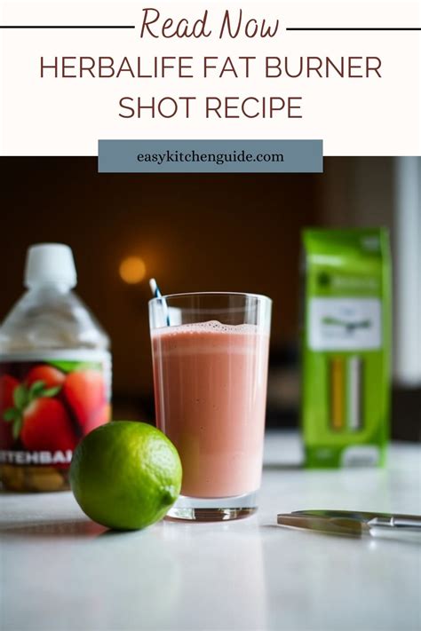 Herbalife Fat Burner Shot Recipe - Easy Kitchen Guide