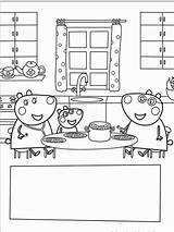 Mais De 30 Páginas Para Colorir Da Peppa Pig Em PDF Imprimir 🎨🐷  sketch template