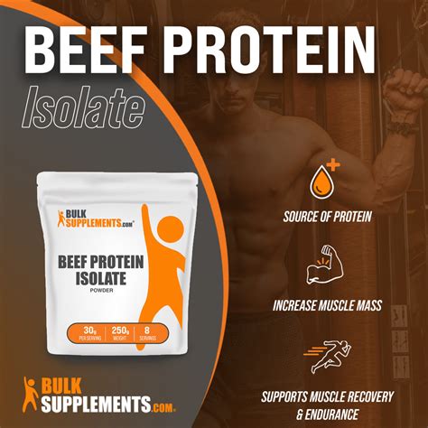 Beef Protein Powder Isolate | Workout Supplements