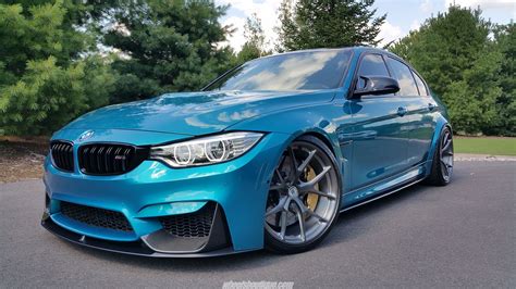 BMW M3 F80 Atlantis Blue Metallic on HRE P101 | Custom bmw, Bmw, Bmw m3 sedan