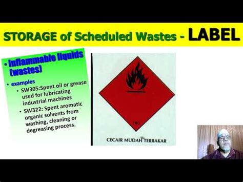 scheduled waste code and label malaysia - Peter Watson