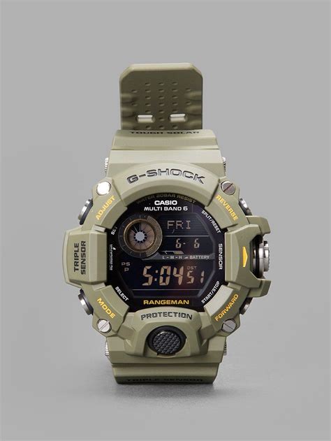 G-SHOCK GREEN RANGEMAN WATCH | Reloj casio, Relojes hombre, Reloj