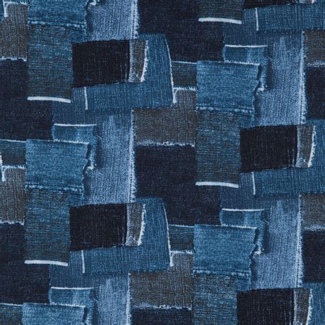 Denim Patch Cotton Calico Fabric | Hobby Lobby | 1881655