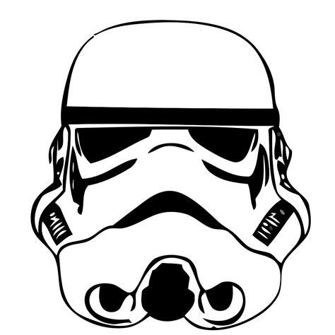 Stormtrooper Drawing Star Wars Stencil Clip art - stormtrooper png download - 1024*1024 - Free ...