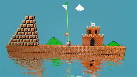 8-bit Super Mario HD Wallpaper | Hintergrund | 1920x1080 - Wallpaper Abyss