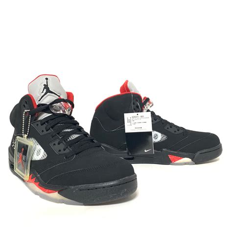 NIKE AIR JORDAN 5 RETRO SUPREME BLACK – Gustodaninja.com