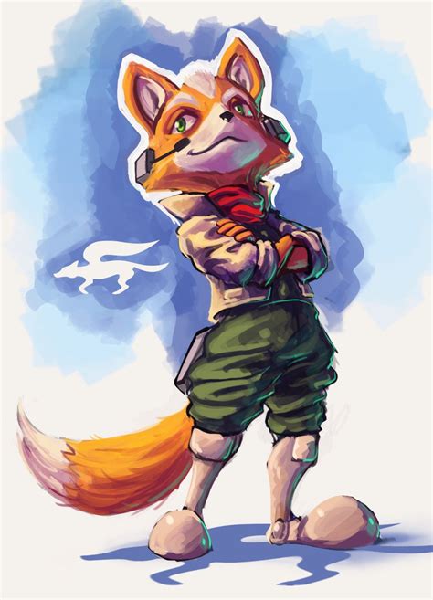 Fox - Starfox by Tchukart.deviantart.com on @deviantART Nintendo Super ...