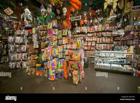 Inside the Halloween Adventure costume shop on Broadway in Greenwich ...