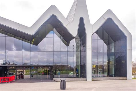 The Riverside Museum Glasgow, Scotland. the Museum Has Exhibits Formerly in the Transport Museum ...