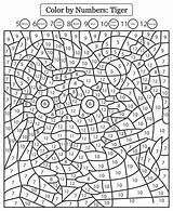 Coloring By Number Printable Pages sketch template