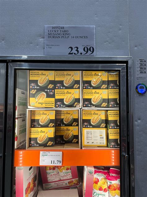 Frozen durian? For real? : r/Costco