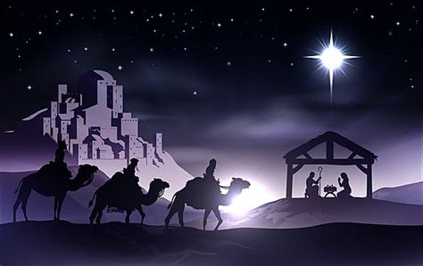 Christmas Nativity In The Hut Background, Pictures Of A Manger Background Image And Wallpaper ...