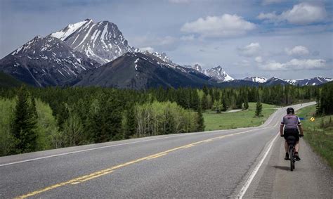 Biking the Highest Public Road in Canada - Hike Bike Travel